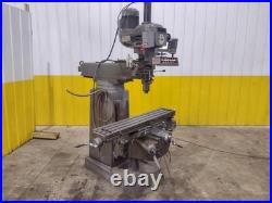 3 HP Lagun Model #ftv-2 Vertical Ram Type Knee MILL Dro & Power Feed Yobro
