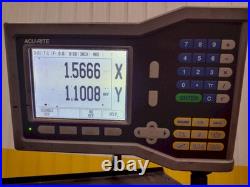 3 HP Lagun Model #ftv-2 Vertical Ram Type Knee MILL Dro & Power Feed Yobro