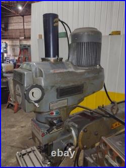 3 HP Lagun Model #ftv-2 Vertical Ram Type Knee MILL Dro & Power Feed Yobro