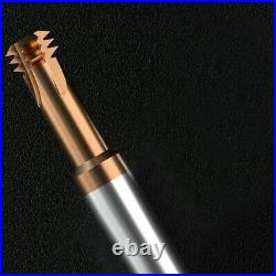 3-Teeth Thread Milling Cutter For Steel 3 Flute End Mill Engraving /CNC
