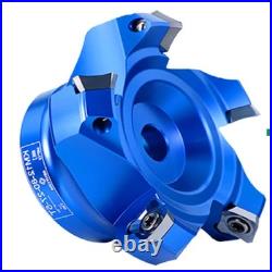 400R KM12 High-Gloss Fast Feed Flying Cutter Head 45° Angle Multi-Edge Milling