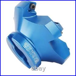 400R KM12 High-Gloss Fast Feed Flying Cutter Head 45° Angle Multi-Edge Milling