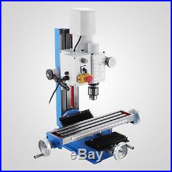 -45°+45° Safety Guard Mini Drilling Milling Machine 550w Variable Speed 9512