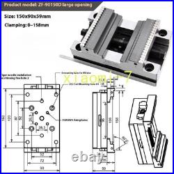 4&5-axis CNC Machining Center Self-centering Vises Concentric Precision Fixture