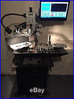 4 AXIS TOUCHSCREEN CNC MILL/LATHE/METAL CUTTING BANDSAWithMANY EXTRAS