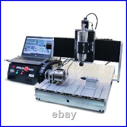 4 Axis 6040 CNC Router 2.2KW USB Milling Cutting Engraving Machine Mach3 Control 4 Axis 6040 CNC Router 2.2KW USB Milling Cutting Engraving Machine Mach3 Control