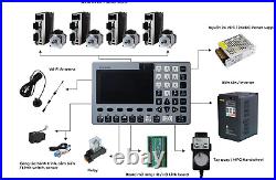 4 Axis CNC Controller F54 model + MPG handwheel, 5 Inches monitor, Best quality