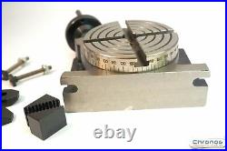 4 Rotary Table With 65 MM 3 Jaw Chuck For Milling Etc 111059