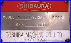 4 Toshiba Shibaura Bt-10b-r1 Horizontal Boring Mill, 28 Spindle Travel