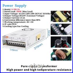 5 Axis CNC Controller Kit, Nema 23 57 Step Motor Driver for CNC Engraving/Milling