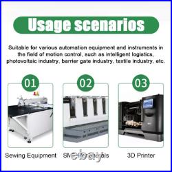 5 Axis CNC Controller Kit, Nema 23 57 Step Motor Driver for CNC Engraving/Milling