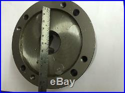 5 Inches(125 mm) 4 Jaw Independent Chuck for Lathe Machine & HV6 Rotary Table