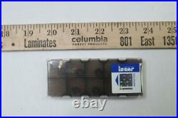 5-Pack Iscar Carbide Milling Insert TiAlN/TiN Finish 0.1654-In Thick 5606349