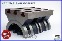 5 X 7 Inches Adjustable Angle Plate Tilting Table Heavy Duty ATOZ