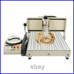 6090 2.2kW USB Port CNC Router Metal 4 Axis Router Engraver Milling Machine