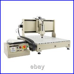 6090 2.2kW USB Port CNC Router Metal 4 Axis Router Engraver Milling Machine