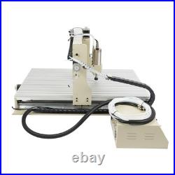 6090 2.2kW USB Port CNC Router Metal 4 Axis Router Engraver Milling Machine