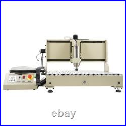 6090 2.2kW USB Port CNC Router Metal 4 Axis Router Engraver Milling Machine