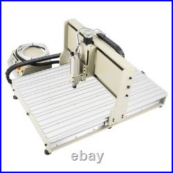 6090 2.2kW USB Port CNC Router Metal 4 Axis Router Engraver Milling Machine