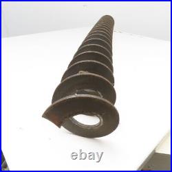 6 OD x 3 ID Right Hand Centerless Conveyor Helicoid Auger Screw 55 OAL 6 OD x 3 ID Right Hand Centerless Conveyor Helicoid Auger Screw 55 OAL
