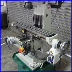 6 x 27 Grizzly Vertical Milling Machine, Model G 3103, R-8, Single Phase