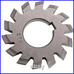 8 Pcs/Set 14.5° Involute Gear Cutter DP8 DP10 DP16 DP20 DP22 PA14-1/2 HSS 8H Kit