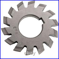 8 Pcs/Set 14.5° Involute Gear Cutter DP8 DP10 DP16 DP20 DP22 PA14-1/2 HSS 8H Set
