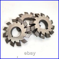 8pcs DP6 14-1/2 Degree 14.5°#1-8 Involute Gear Cutters Bore 27mm Gear Cutter