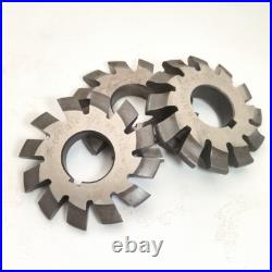 8pcs DP6 14-1/2 Degree 14.5°#1-8 Involute Gear Cutters Bore 27mm Gear Cutter