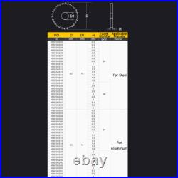 90T/80T/40T/36T Teeth Carbide Circular Slitting Saw Cutter Cutting Tool 63mm OD
