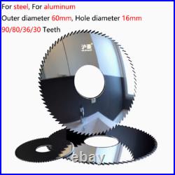 90/80/36/30T Carbide Circular Slitting Saw Cutter Cutting Tool 60mm OD 16mm Hole 90/80/36/30T Carbide Circular Slitting Saw Cutter Cutting Tool 60mm OD 16mm Hole