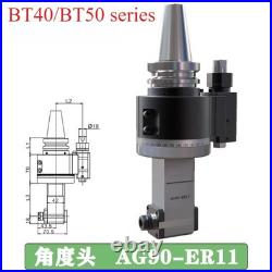 90°BT40/50 Angle Head Side Milling Head Cross Milling Head Right Angle Head1-7mm