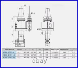90°BT40/50 Angle Head Side Milling Head Cross Milling Head Right Angle Head1-7mm