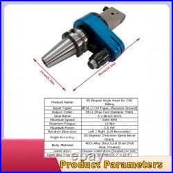 90 Degree Angle Head Side Milling Head 12Nm Cross Milling Head Right Angle Head 90 Degree Angle Head Side Milling Head 12Nm Cross Milling Head Right Angle Head