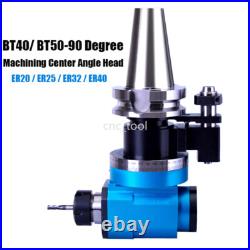 90° For Machining Centers BT40 BT50 Angle Head Side Right Angle Milling Head 90° For Machining Centers BT40 BT50 Angle Head Side Right Angle Milling Head