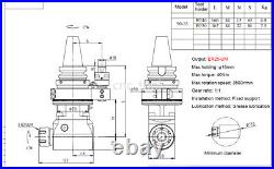 90° For Machining Centers BT40 BT50 Angle Head Side Right Angle Milling Head 90° For Machining Centers BT40 BT50 Angle Head Side Right Angle Milling Head