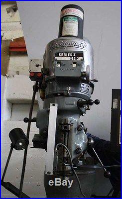 9 X 42 Bridgeport Series I, 2 Axis Contril/anilam Crusader II Vertical MILL