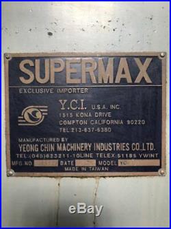 9 X 42 Supermax Yc 1-1/2 Vs Vertical MILL
