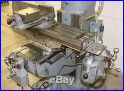 9 x 36 Bridgeport 1HP, Dovetail Overarm Vertical Milling Machine