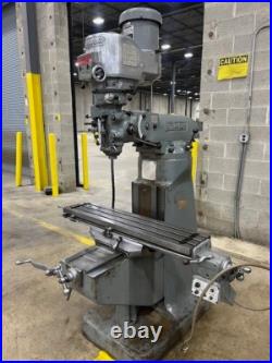 9 x 42 Bridgeport Vertical Milling Machine, Model Series I, Ways/Head VG 9 x 42 Bridgeport Vertical Milling Machine, Model Series I, Ways/Head VG