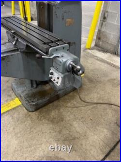 9 x 42 Bridgeport Vertical Milling Machine, Model Series I, Ways/Head VG 9 x 42 Bridgeport Vertical Milling Machine, Model Series I, Ways/Head VG