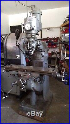 9x42 Bridgeport Variable Speed Milling Machine with DRO