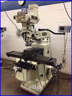 ACER Model 3VK Variable Speed Vertical Mill with DRO, Power Feed, Vise