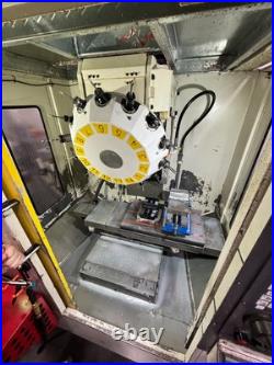 ALPHA-T14iA FANUC ROBODRILL 4-AXIS CNC With HIGHSPEED MACHINING + Tooling/vises ALPHA-T14iA FANUC ROBODRILL 4-AXIS CNC With HIGHSPEED MACHINING + Tooling/vises