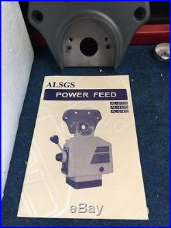 ALSGS AL-510S, X AXIS POWER FEED, FITS BRIDGEPORT AND COPIES