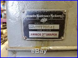 AMMCO metal shaper south bend logan atlas machinist milling READ DESCRIPTION