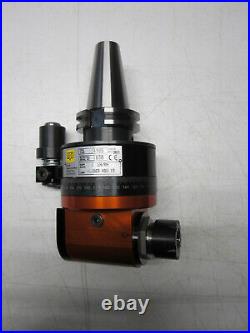 ANGLE HEAD 90degree CAT40 taper for CNC machines w ER25 collet new