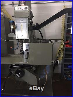 ATRUMP 3 Axis CNC Knee Mill, Centroid Control