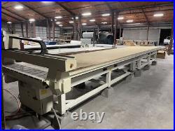 AXYZ 4026 Series 5' x 26' CNC Router with Vacuum Table & Circular Knife Attachment