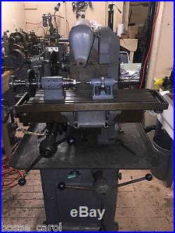Aciera F3 milling machine, with indexing attachment, tilting table. Nice